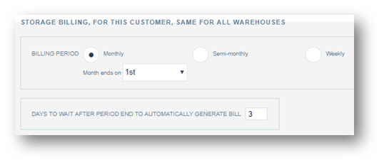 Automated billing monthly, bi-weekly, weekly